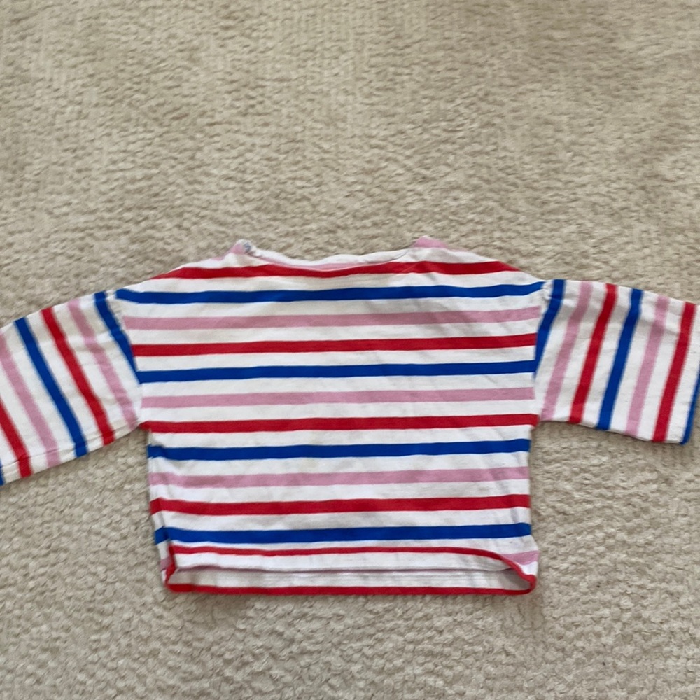 Mini Boden Striped Shirt Size 3-4Y